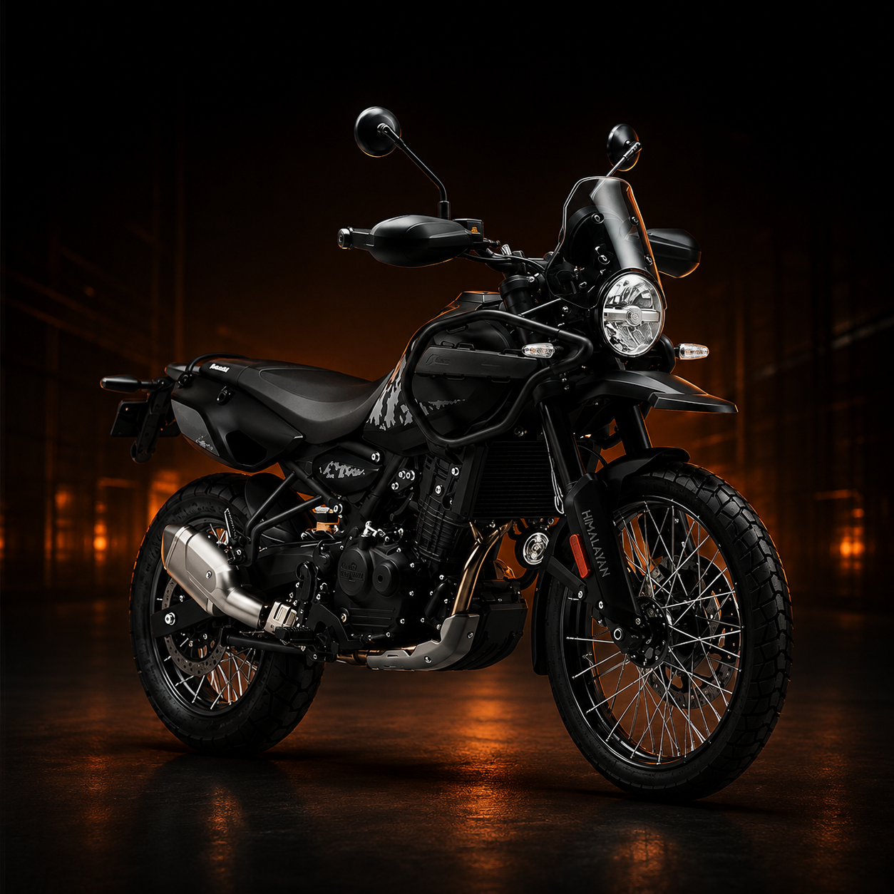 Himalayan 450 available to rent at BRB Expeditions